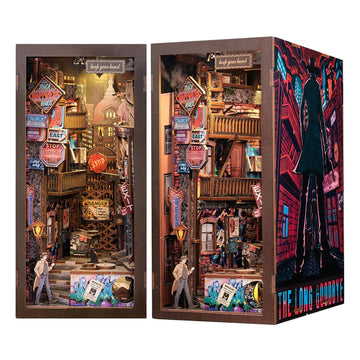 The Long Goodbye - Book Nook Kit, DIY 3D Wooden Puzzle
