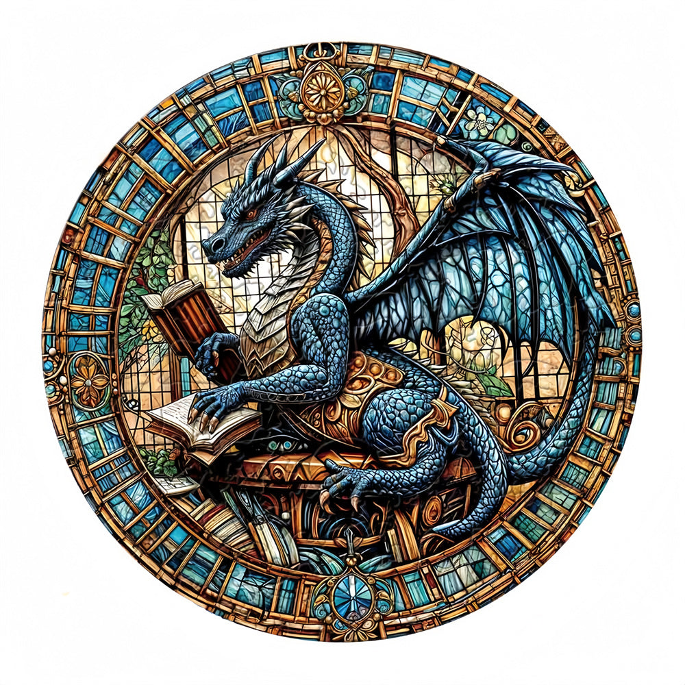 Dragon's Library Wooden Puzzles for Adults Family Game