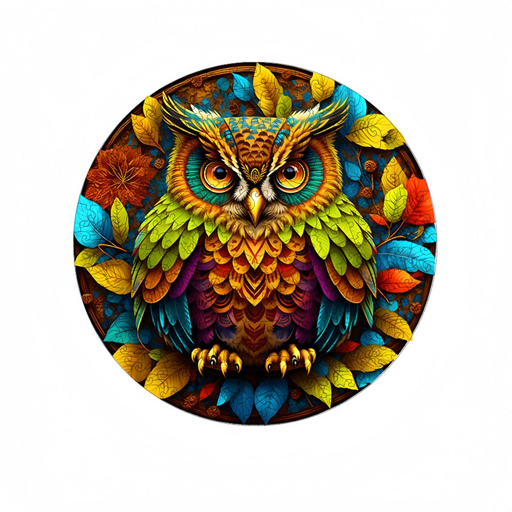 Owl Wooden Jigsaw Puzzle