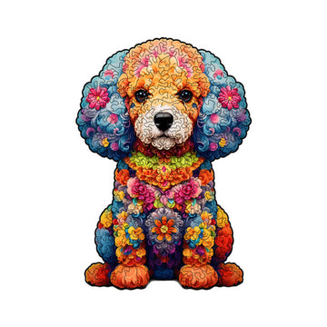 Teddy Dog Wooden Jigsaw Puzzle