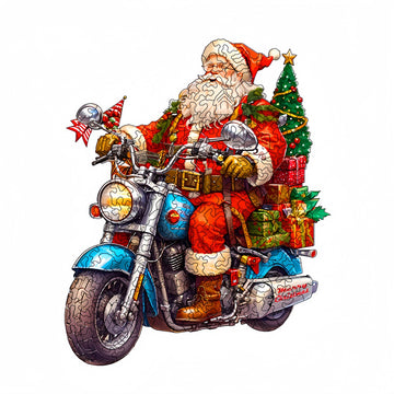 Santa Claus Wooden Jigsaw Puzzle