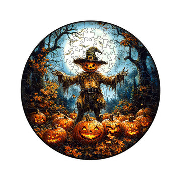 3D Halloween Carnival Adult Wooden Jigsaw Puzzle