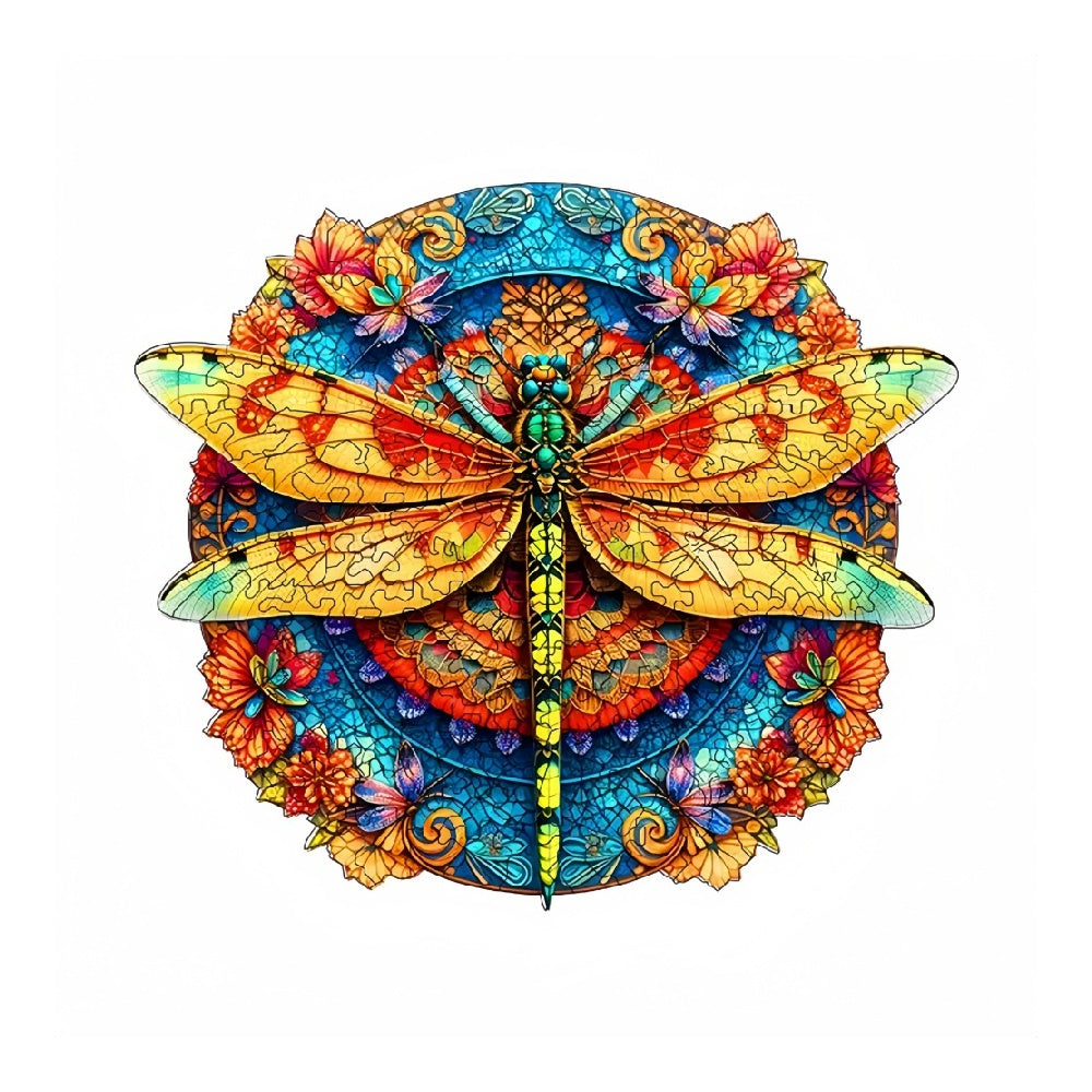 Dragonfly Wooden Jigsaw Puzzle