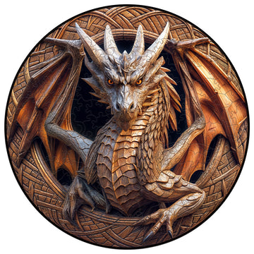 Dragon Wooden Jigsaw Puzzle for Adult