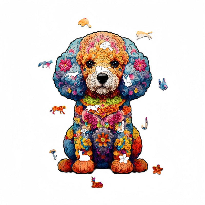 Teddy Dog Wooden Jigsaw Puzzle