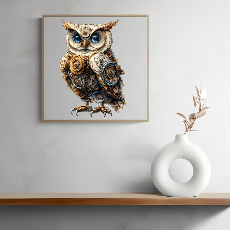 Mechanical Owl Wooden Jigsaw Puzzles