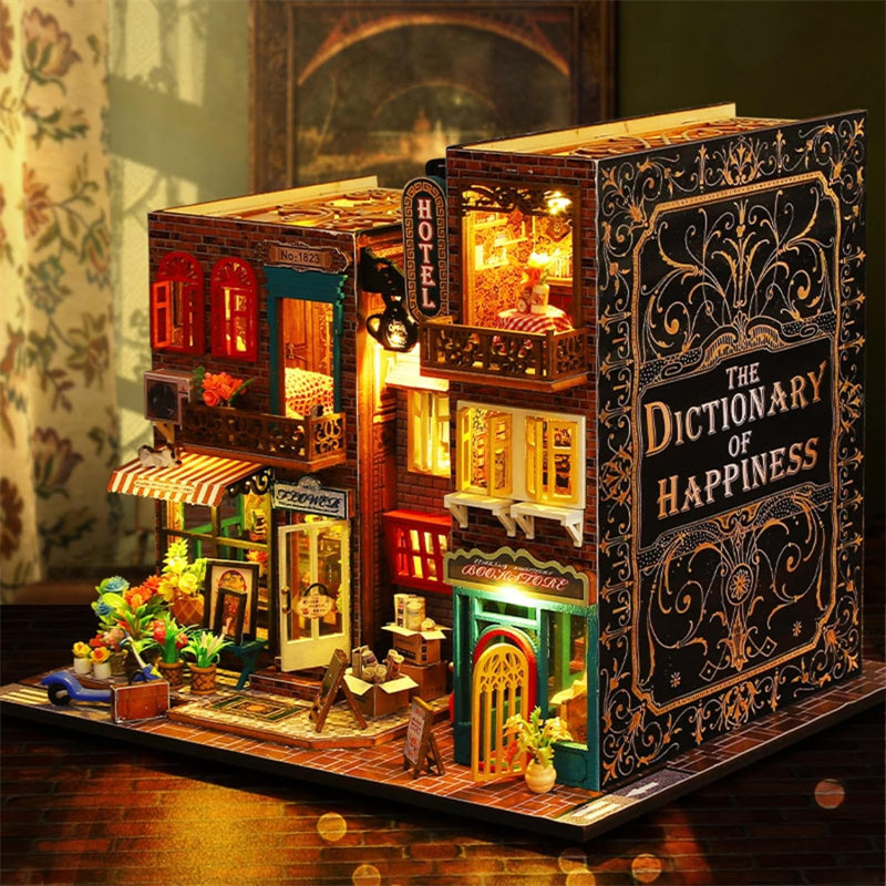 Scarborough - DIY Dollhouse Kit, 3D Wooden Puzzle