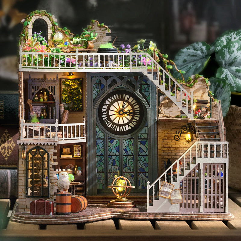 Magic House - DIY Dollhouse Kit, 3D Wooden Puzzle