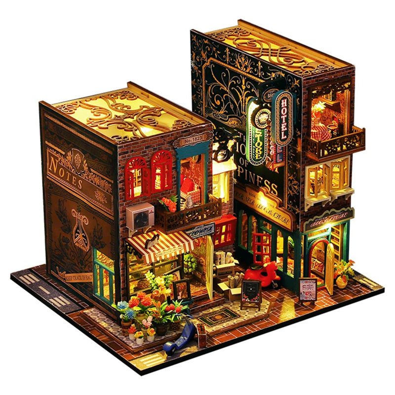 Scarborough - DIY Dollhouse Kit, 3D Wooden Puzzle