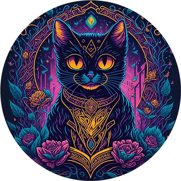 Mandala Style Animals Wooden Jigsaw Puzzles for Adults